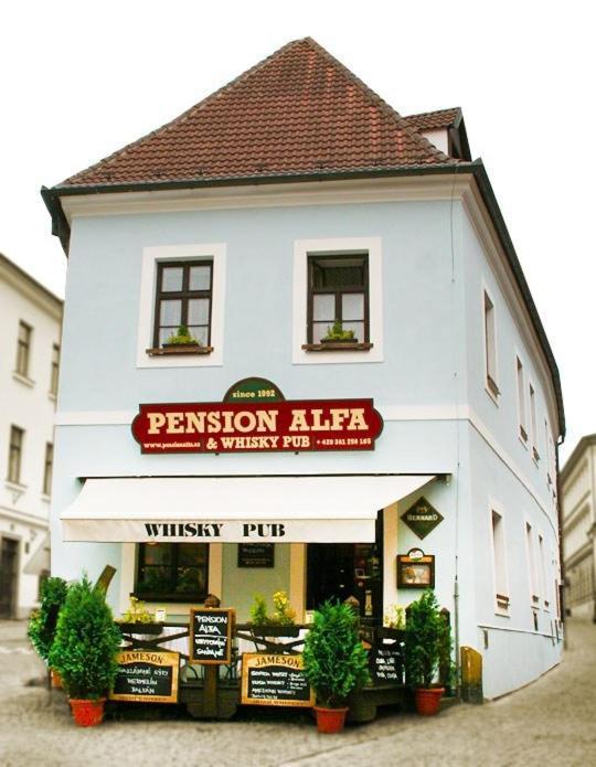 Pension Alfa & Whisky Pub Tábor Exteriör bild